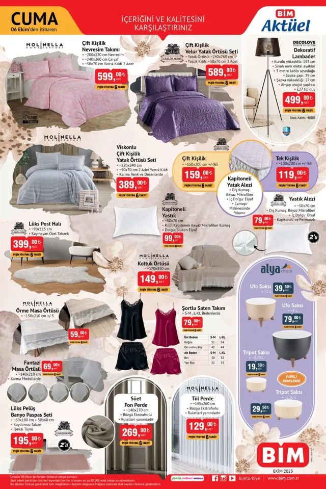BİM AKTÜEL ÜRÜNLER: 4 Ekim Bim aktüel ürünler kataloğu! Bugün Bim'e hangi aktüel ürünler gelecek?