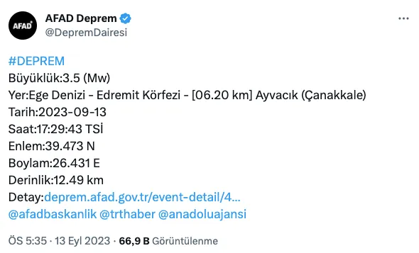 Bugün deprem oldu mu? GÜNCEL DEPREMLER LİSTESİ! En son deprem nerede, ne zaman oldu?