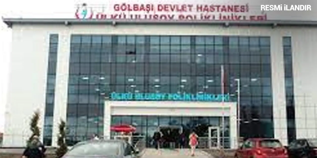 DEVLET HASTANESİ -GÖLBAŞI SAĞLIK BAKANLIĞI BAKAN YARDIMCILIKLARI LABORATUVAR HİZMETİ ALINACAK
