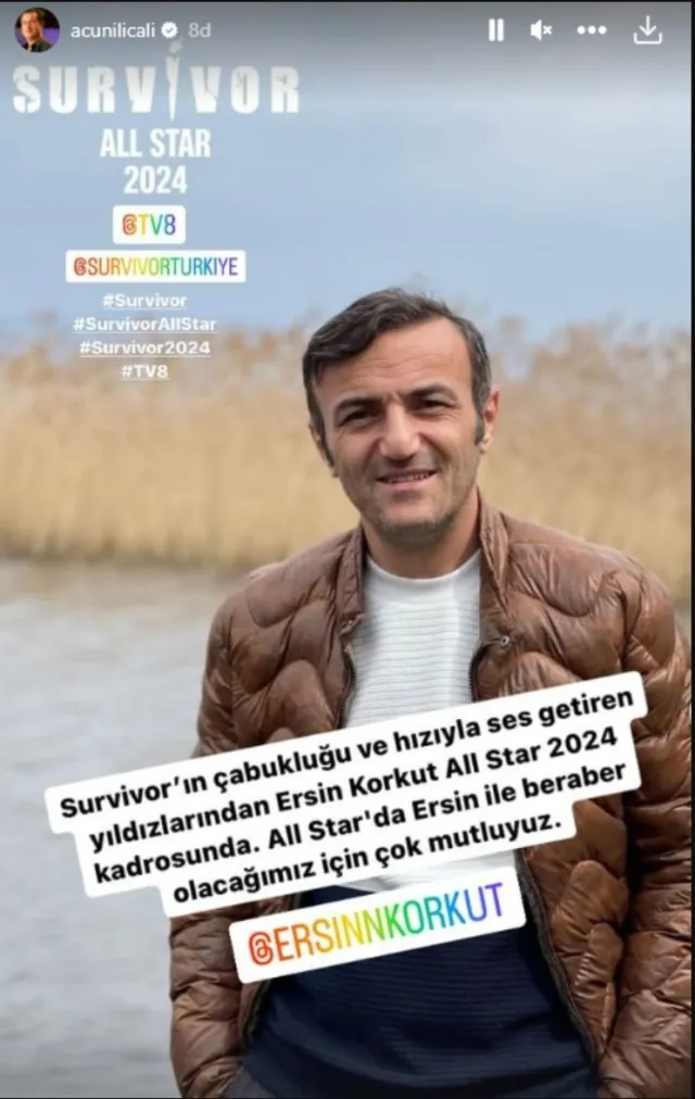 Ersin Korkut Survivor 2024'de katılıyor mu? Ersin Korkut Survivor'a ne zaman katıldı?