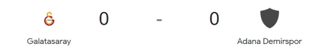 Galatasaray - Adana Demirspor maçı kaç kaç, bitti mi? MAÇ SKORU! Galatasaray - Adana Demirspor maçı kaç kaç, canlı maç skoru! Canlı maç anlatımı!