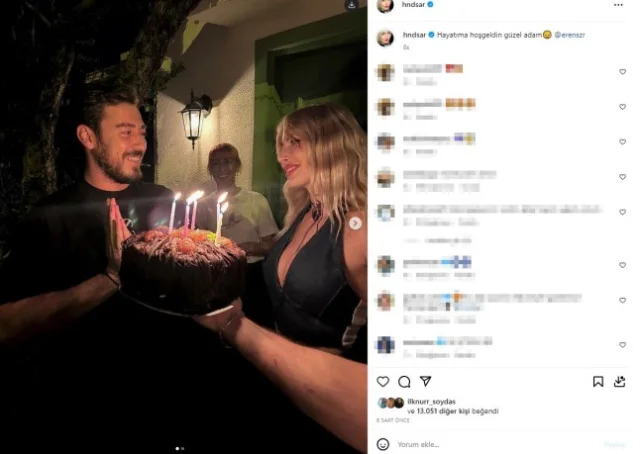Hande Sarıoğlu sevgilisi kim? Eren Süzer ne iş yapıyor, instagram hesabı nedir?