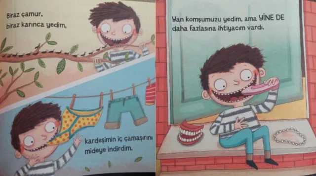 Her şeyi yiyen çocuk kitabı yasaklandı mı? Her şeyi yiyen çocuk kitabında ne var?