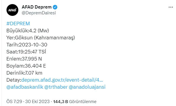 İzmir deprem mi oldu? 31 Ekim İzmir deprem oldu mu? Kaç şiddetinde deprem oldu?