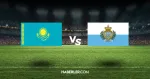 Kazakistan San Marino maçı CANLI izle! Kazakistan San Marino maçı canlı yayın izle! Nereden, nasıl izlenir?