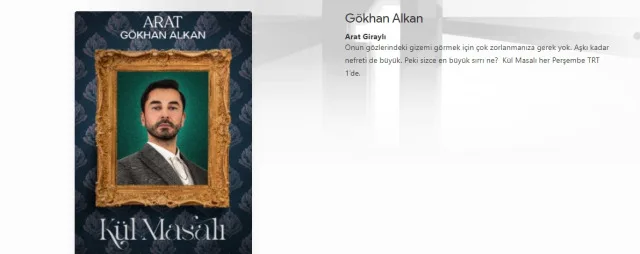 Kül Masalı CANLI izle! Kül Masalı 1. Bölüm TRT 1 CANLI izle!