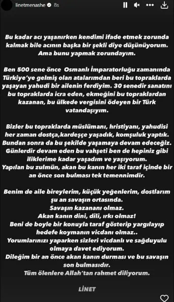 Linet ne dedi? Şarkıcı Linet nereli ve kimdir?