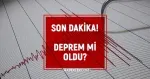 Malatya'da deprem mi oldu, kaç şiddetinde? 29 Ekim Malatya'da nerede deprem oldu?