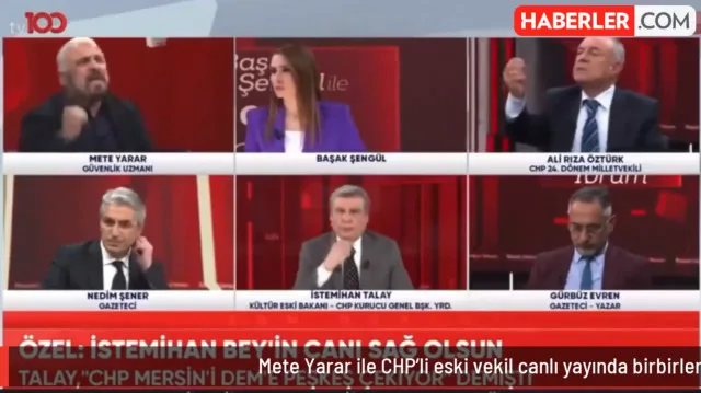 Mete Yarar ve Ali Rıza Öztürk canlı yayında neden tartıştı? Programda neden kavga ettiler?
