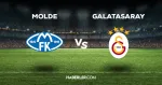 Molde-Galatasaray maçı CANLI izle! Molde-Galatasaray maçı canlı yayın izle! Nereden ve nasıl izlenir?