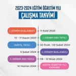 Okullar ne zaman kapanacak 2024? MEB TAKVİMİ: Ara tatiller, Yarıyıl tatili ve yaz tatili tarihleri