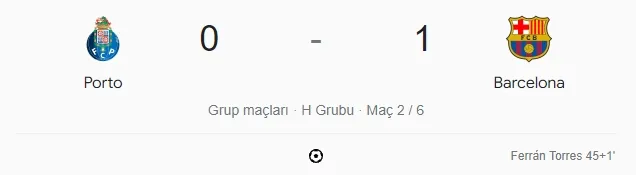 Porto - Barcelona maçı kaç kaç, bitti mi? MAÇ SKORU! Porto - Barcelona maçı kaç kaç, canlı maç skoru! Canlı maç anlatımı!