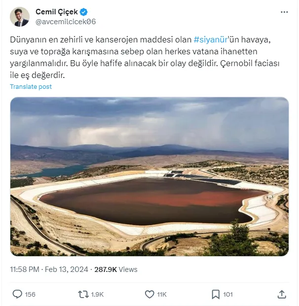 SİYANÜR NEDİR? Siyanür insan vücuduna ne yapar?