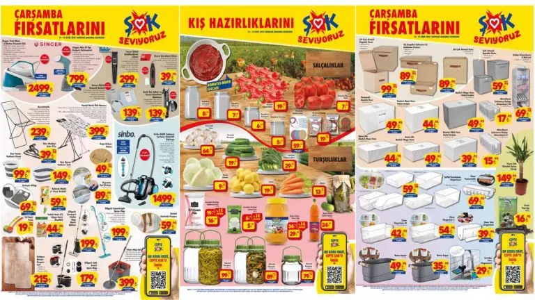 ŞOK aktüel 13 Eylül 2023 kataloğu! Bugün ŞOK'ta hangi ürünler indirimli?