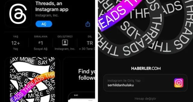 Threads instagram hızlı kayıt olma! Threads nasıl kayıt olunur? Threads nasıl kullanılır? Threads uygulaması özellikleri neler? Threads giriş yap!