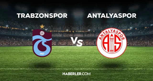 Trabzonspor Antalyaspor maçı CANLI izle! TS Antalyaspor maçı canlı yayın izle! Trabzonspor Antalyaspor nereden, nasıl izlenir?