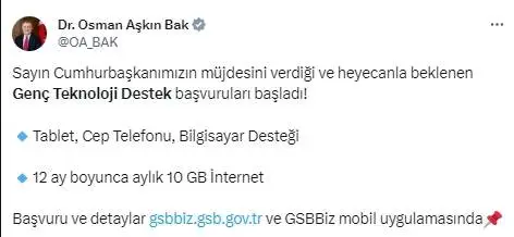 Vergisiz telefon başvurusu (15 Kasım) Resmi Gazete'de yayınlandı! Vergisiz telefon, bilgisayarı kimler alabilecek? Şartları neler?