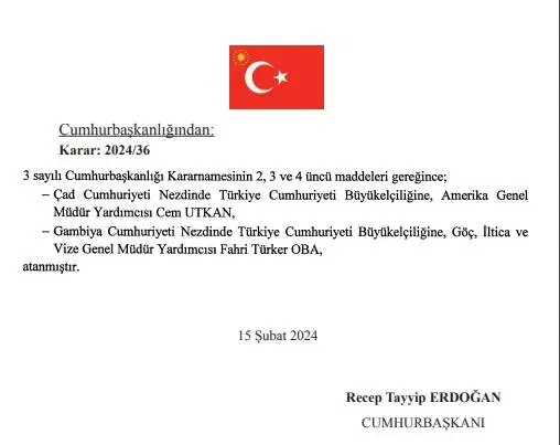 Yeni Somali Büyükelçisi Fahri Türker Oba kimdir? Fahri Türker Oba hayatı ve biyografisi