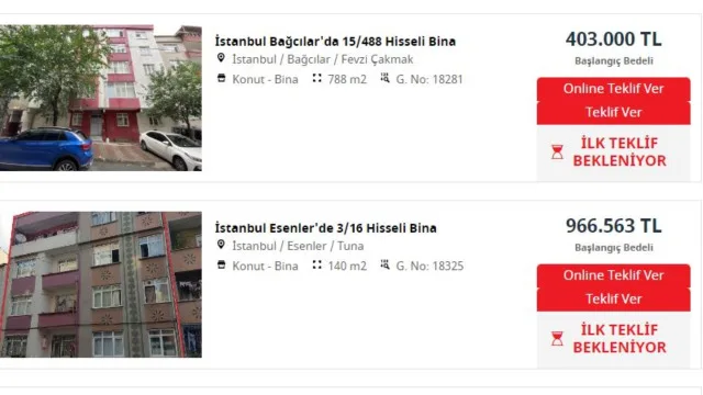 Ziraat Bankası'ndan 403 bin TL'den başlayan fiyata ev satışı! Online teklif bekleniyor